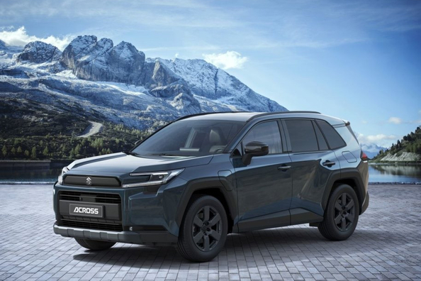 Suzuki Across 2026 test: laddhybrid-crossover