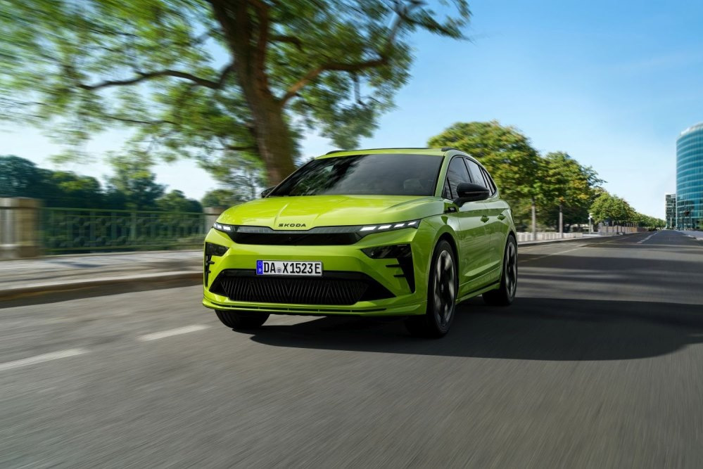 Test av Skoda Enyaq RS: sportigt elektriskt flaggskepp efter 2025-facelift