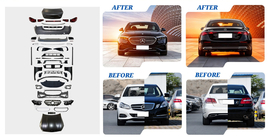 Mercedes E-class W212 2009–2016 Facelift-kit för W214 AMG-Line foto 2