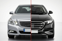 Mercedes E-class W212 2009–2016 Facelift-kit för W214 Exclusive foto 1