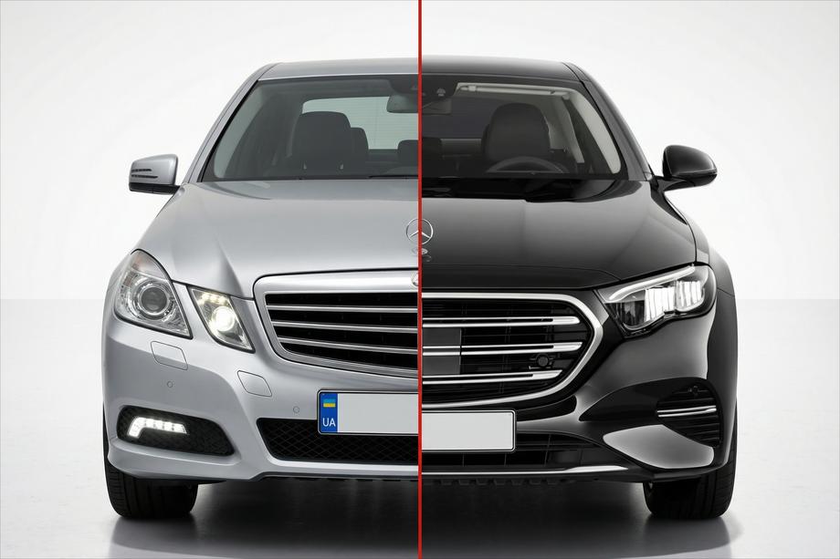 Mercedes E-class W212 2009–2016 Facelift-kit för W214 Exclusive Image