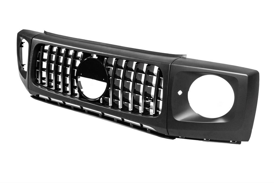 Mercedes G class W463 1990–2018 Kylgrill med strålkastarramar BRB 2018-style (för bilar med monterat facelift-kit) Foto 2
