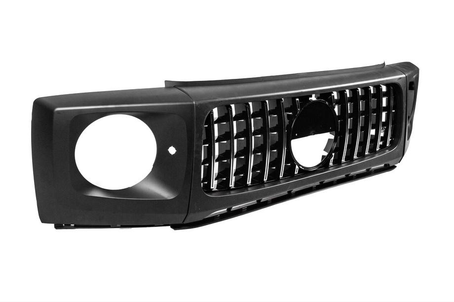 Mercedes G class W463 1990–2018 Kylgrill med strålkastarramar BRB 2018-style (för bilar med monterat facelift-kit) Foto 3