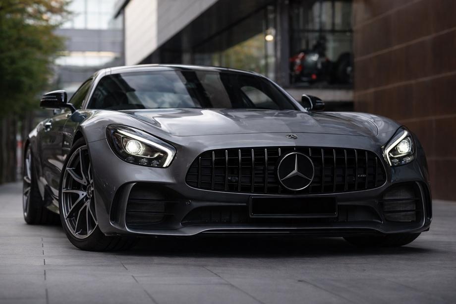 Mercedes AMG GT C190/R190 2014–2022 Frontgrill GT Panamericana Black (2018+) Image