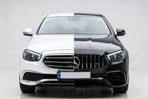 Mercedes E-klass W213 2016–2023 AMG E63 bodykit med bakre stötfångare (för 2020-2024) foto 1