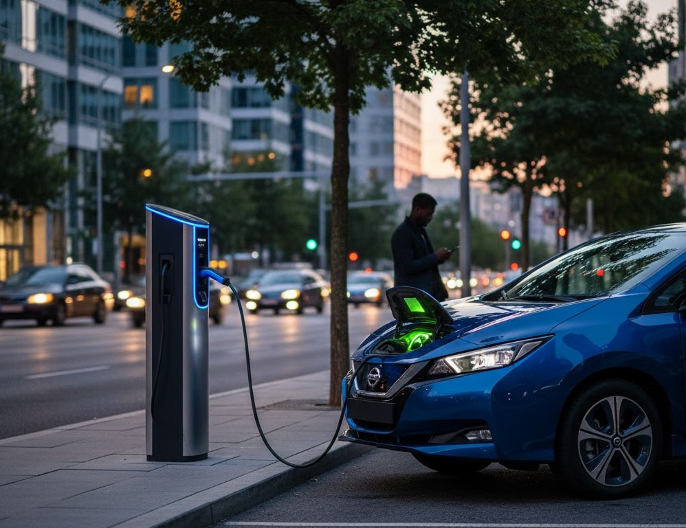 Nissan Leaf: så laddar du korrekt