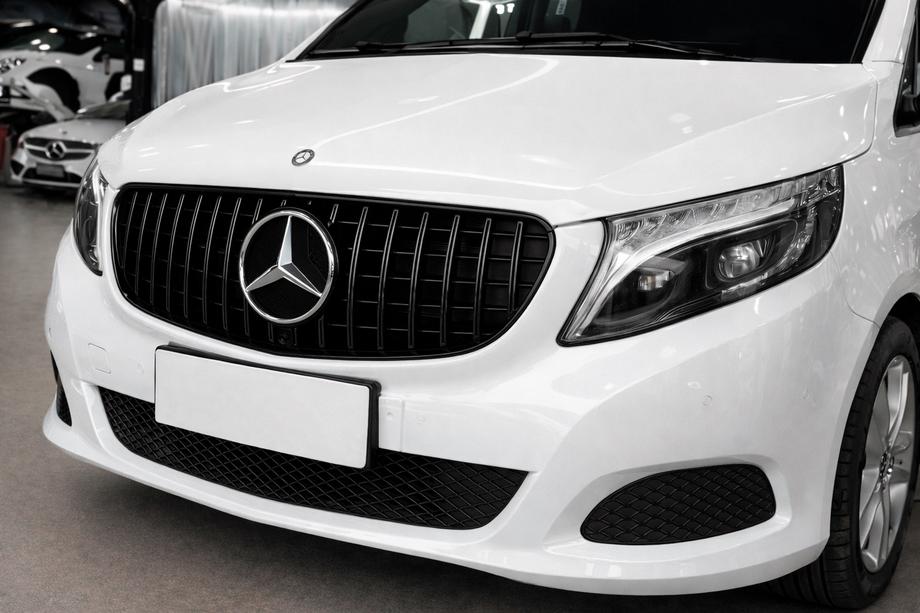 Mercedes Vito/V-klass W447 2014– GT Panamericana Black kylargrill fram (2019-2023 för V-class) Image