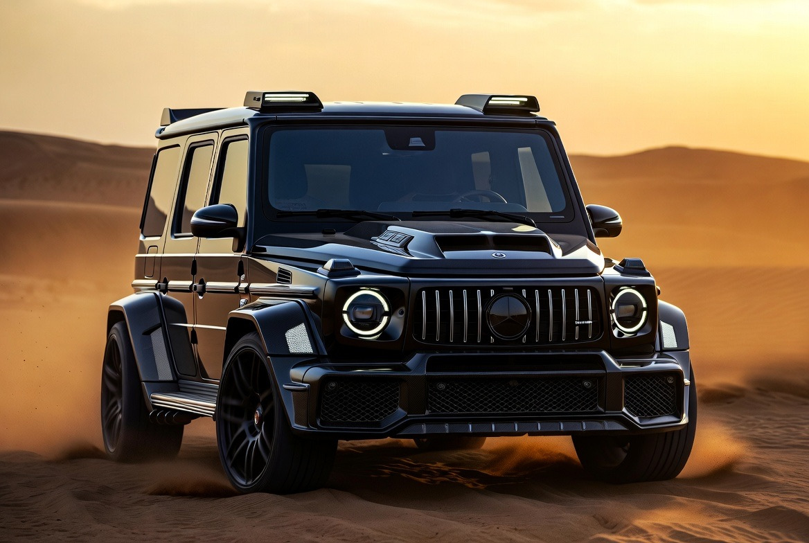 Mercedes G-Class G63 Brabus 2026 med aggressiv kolfiberstötfångare