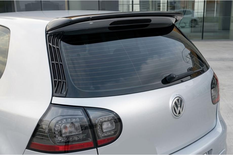 Volkswagen Golf 5 2003–2009 Spoiler DPT (HB, svart högglans) Foto 1