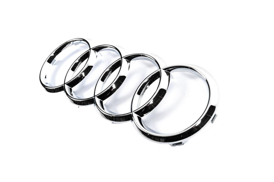 Audi främre emblem krom (285 x 100 mm) Foto 2