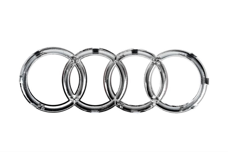 Audi främre emblem krom (285 x 100 mm) Foto 4
