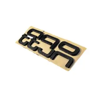Quattro Black emblem foto 3