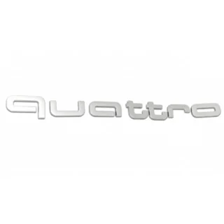 Quattro Grey emblem foto 1