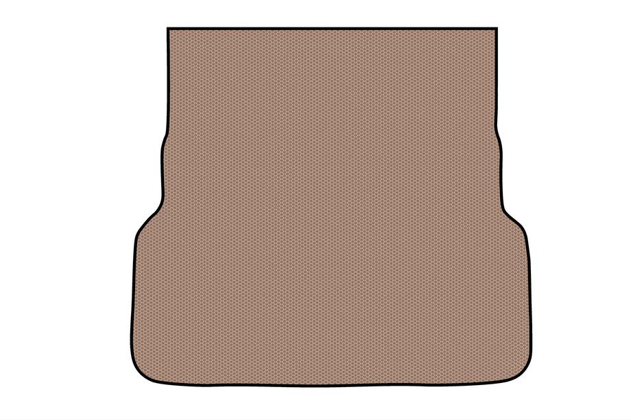 Toyota Land Cruiser Prado 250 2023– Gummimatta till bagageutrymmet Carsuit (5-sits, Beige) Image