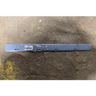 Rea kromlist ovanför registreringsskylt (rostfritt stål) foto 2