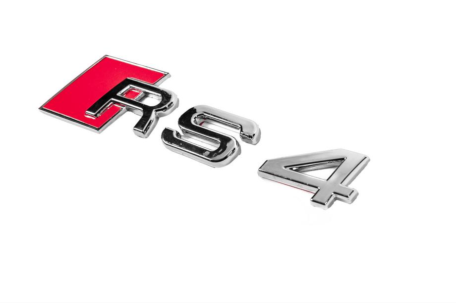 Audi RS4 emblem Foto 2