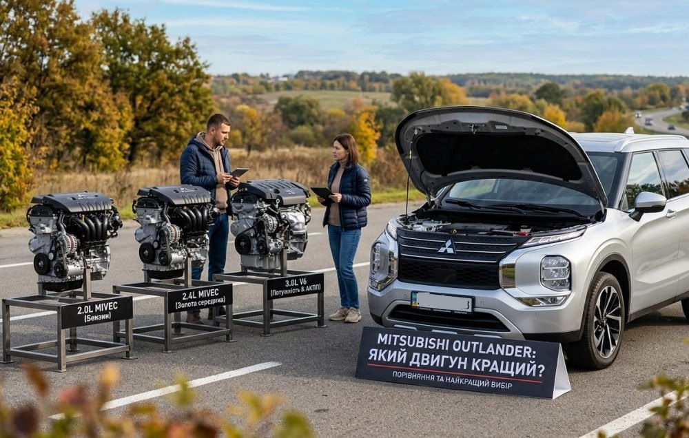 Mitsubishi Outlander: vilken motor är bäst?