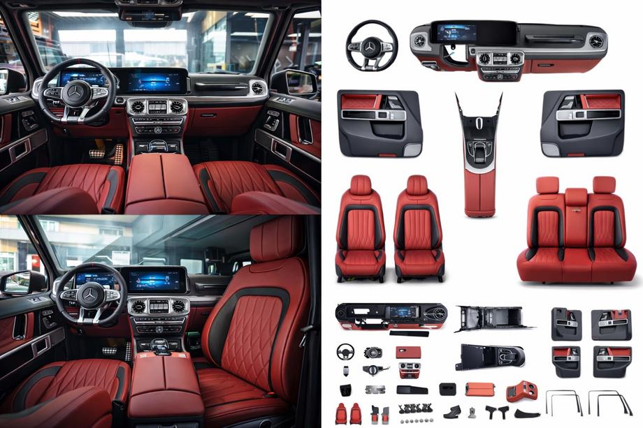 Mercedes G class W463 1990–2018 Kupéuppgraderingskit för W465 2026 Image