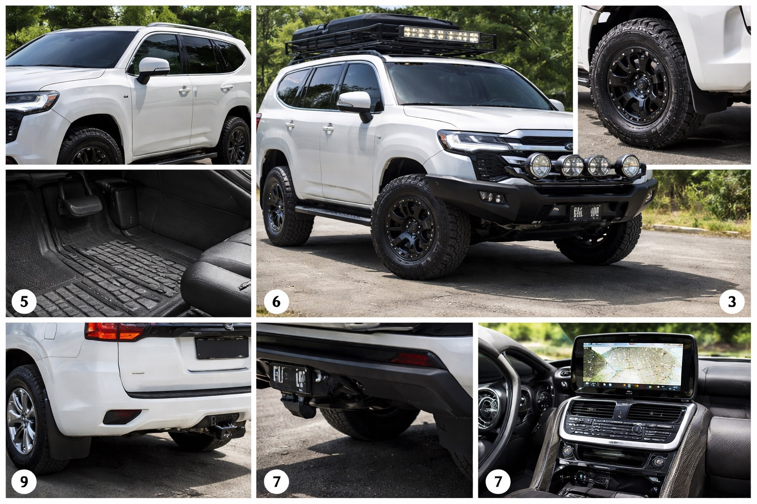 7 uppgraderingar för Toyota Land Cruiser 300 efter köpet