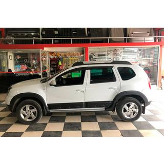Hjulhusbreddare med lister EuroCap (12 st, släta, mattsvart, ABS) Renault Duster 2008–2017 foto 3
