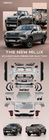Toyota Hilux 2015– Facelift-kit för 2026 foto 3