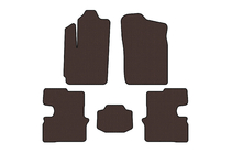 Chery M11 2008– Gummimattor Carsuit (Brun) foto 1