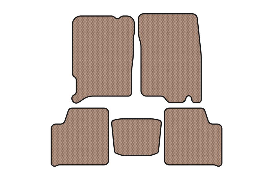 Chery Jaggi 2006–2010 Gummimattor Carsuit (Beige) Image