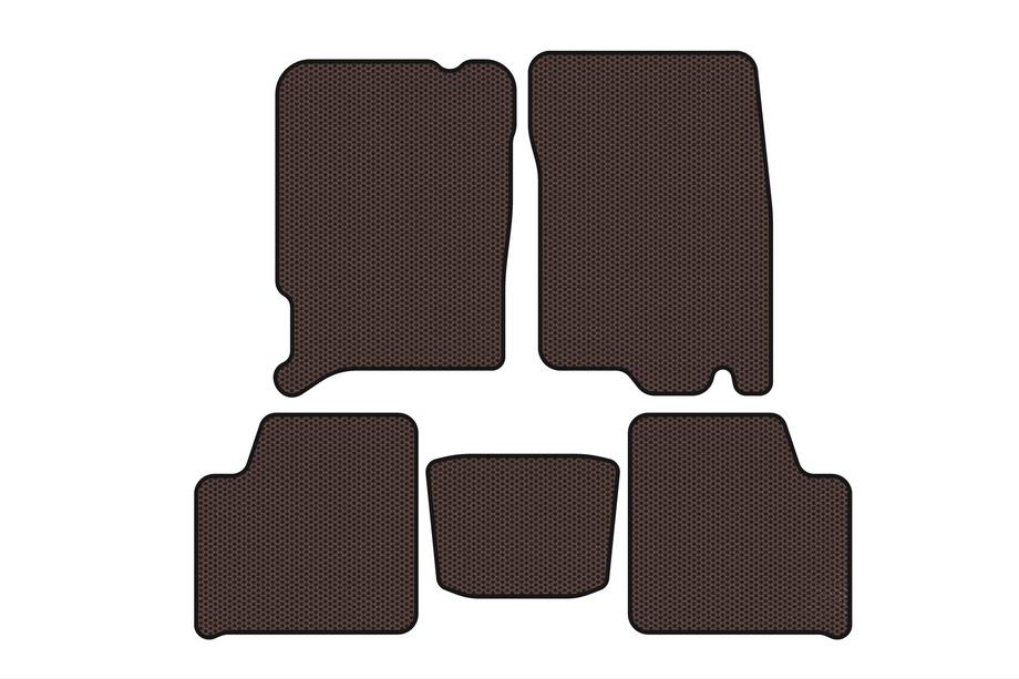 Chery Jaggi 2006–2010 Gummimattor Carsuit (Brun) Image