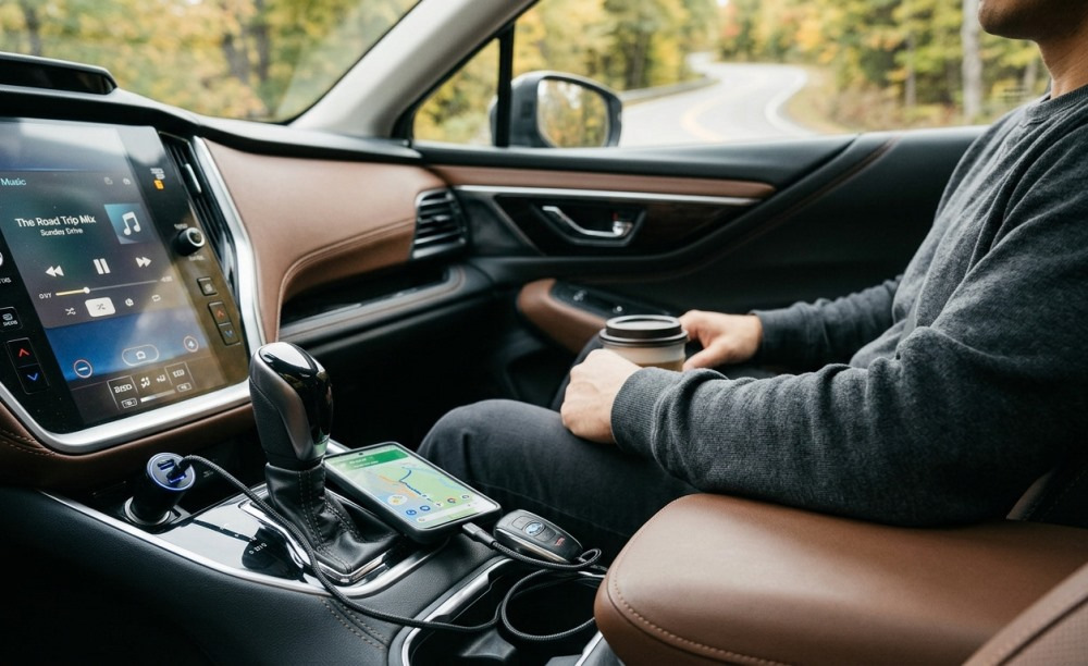 Så laddar du mobilen i bilen: praktiska tips