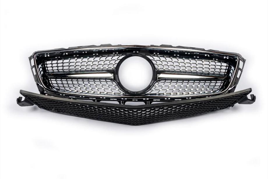Mercedes CLS C218 2011–2018 Outlet: Frontgrill 2011-2014 (Diamond Silver) Image