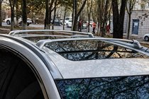 Nissan Murano 2014– Takräcke (lastbågar) för standard takrails OEM (2014-2018, 2 st) foto 1