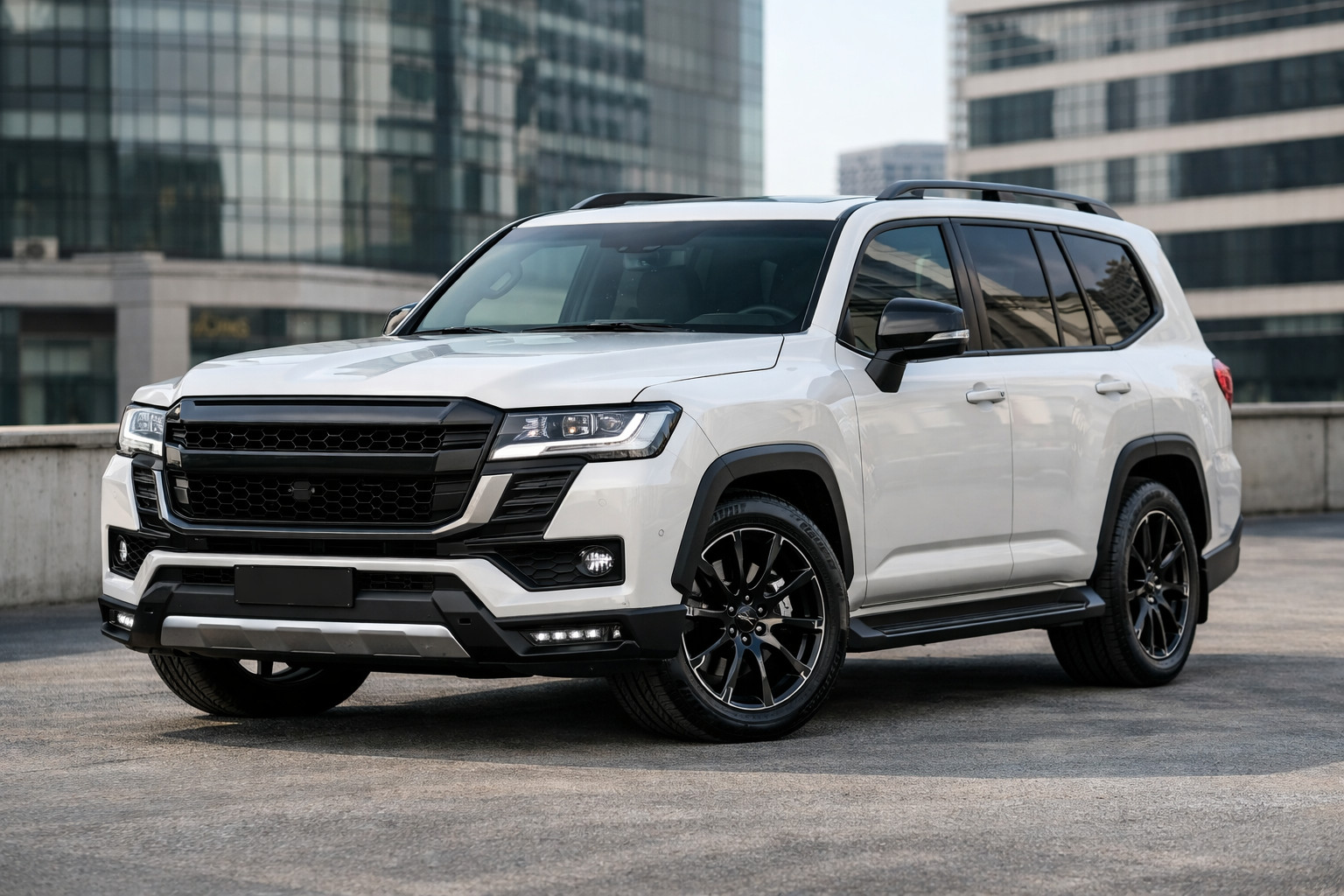 Urban stylepaket till Toyota Land Cruiser 300: utseende vs. kostnad