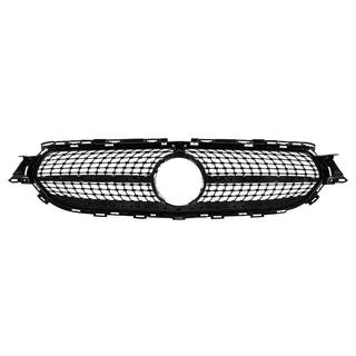 Frontgrill Diamond Silver (för Base, 2020-2023) Mercedes E-klass W213 2016–2023 foto 4