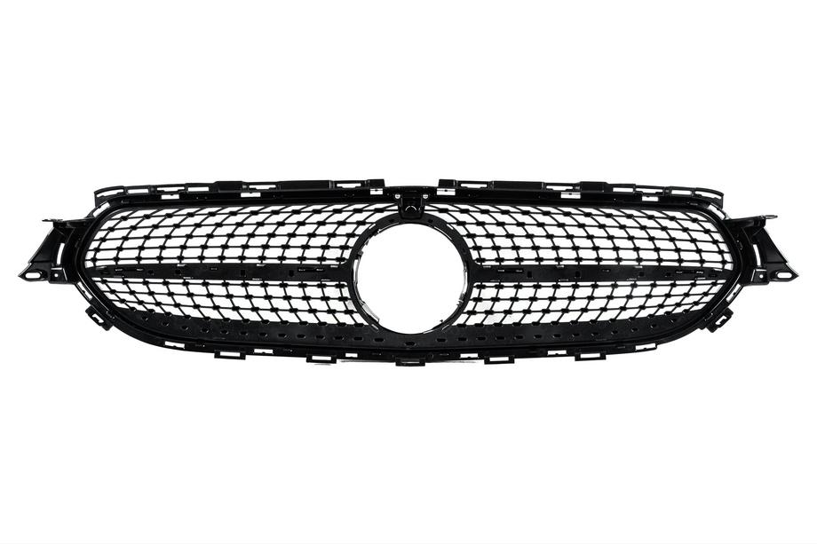 Mercedes E-class coupé C238 2016–2024 Frontgrill Diamond Silver (för Base, 2020-2023) Foto 4