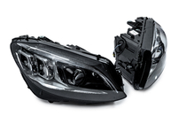 Mercedes C-class W205 2014–2021 Framlyktor med Full LED-moduler (för HALOGEN, 2 st) foto 3