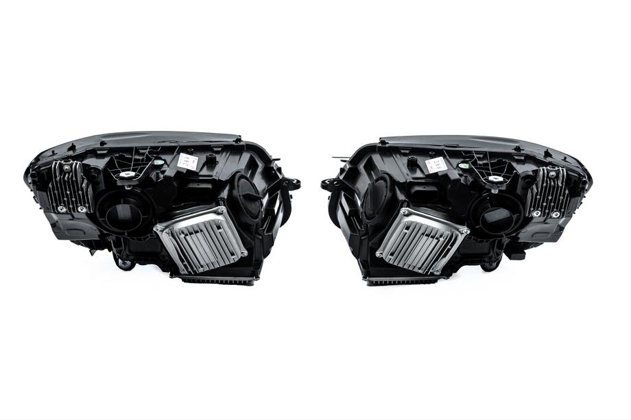 Mercedes C-class W205 2014–2021 Framstrålkastare med Full LED-moduler (för LED, 2 st.) Foto 5