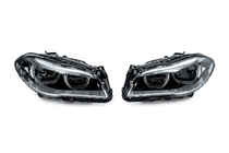 BMW 5-serien F10/F11 2010–2016 Framlyktor med Full LED-moduler (2013-2016, 2 st) foto 1