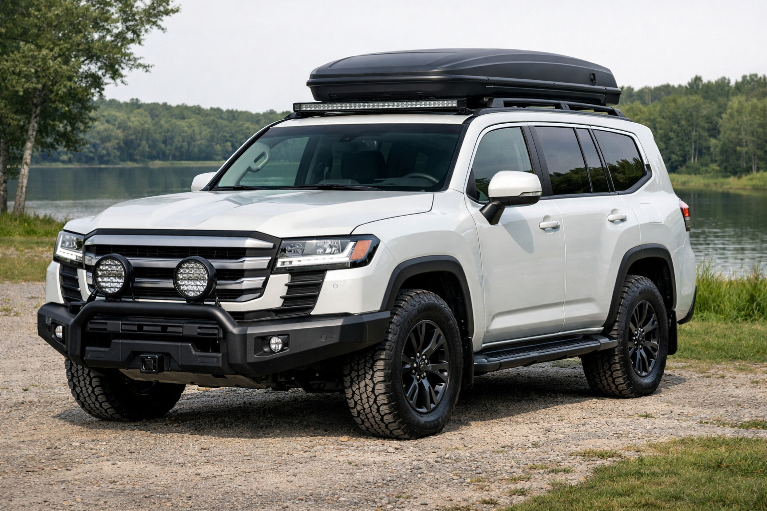 Praktisk uppgradering av Toyota Land Cruiser 300 utan tung offroad-överlast