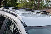 Nissan X-trail T32/Rogue 2014–2021 Takräcke (tvärbalkar) för OEM takrails (2 st) Grå foto 1