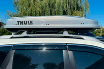 Nissan X-trail T32/Rogue 2014–2021 Takräcke (tvärbalkar) för OEM takrails (2 st) Grå foto 6