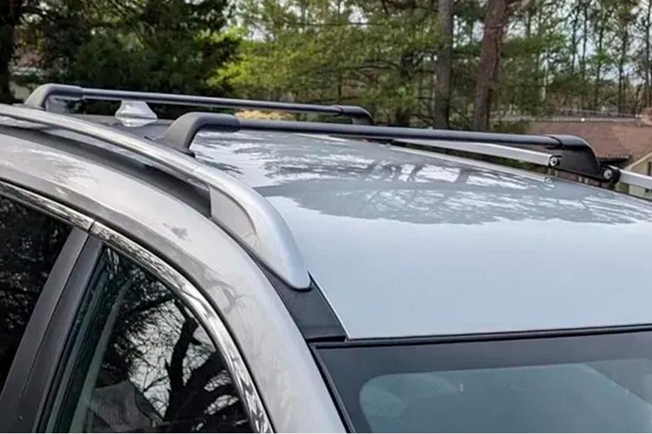 Nissan X-trail T32/Rogue 2014–2021 Takräcke (tvärbalkar) för OEM takrails (2 st) Grå Image