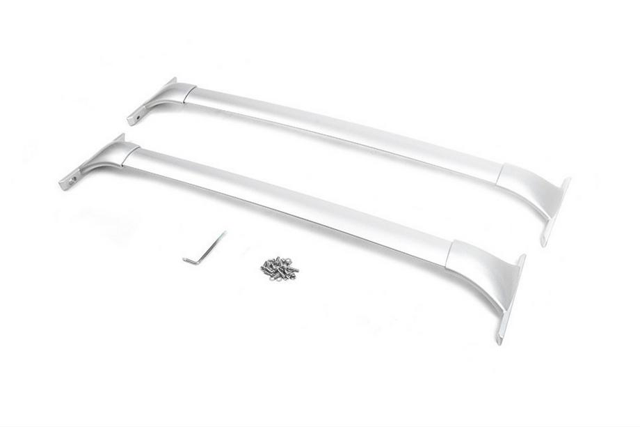 Nissan X-trail T32/Rogue 2014–2021 Takräcke (tvärbalkar) för OEM takrails (2 st) Svart Foto 11