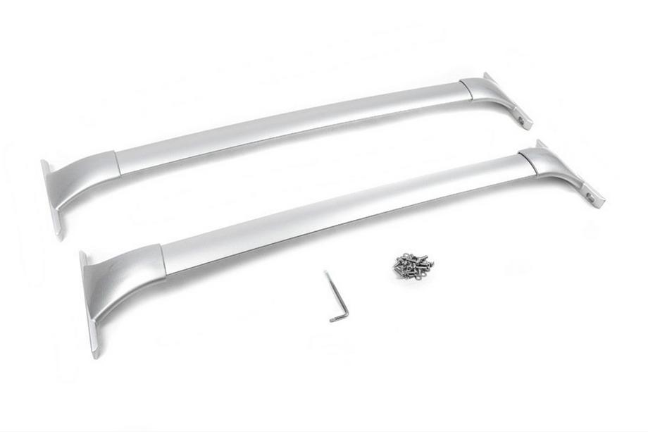 Nissan X-trail T32/Rogue 2014–2021 Takräcke (tvärbalkar) för OEM takrails (2 st) Svart Foto 12