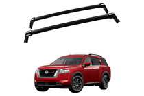 Nissan Pathfinder R53 2021– Takräcke (tvärbalkar) för OEM takrails (2 st) Grå foto 1