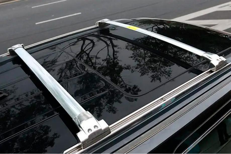 Toyota Land Cruiser 200 2007–2021 Takräcke (tvärbalkar) för OEM takrails (2 st) Image