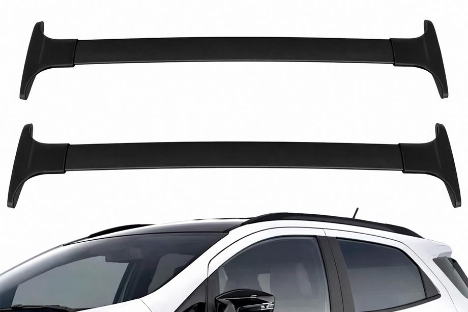 Ford Ecosport 2013–2022 Takräcke (lastbågar) för integrerade takrails OEM (2 st) Svart Foto 2
