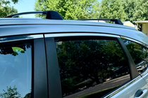 Honda CRV 2012–2016 Takräcke (lastbågar) för integrerade takrails OEM (2 st) Svart foto 6