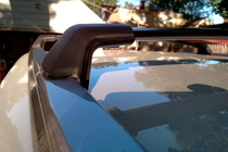 Honda CRV 2012–2016 Takräcke (lastbågar) för integrerade takrails OEM (2 st) Svart foto 7