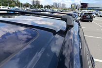 Honda CRV 2022– Takräcke (lastbågar) för integrerade takrails OEM (2 st) foto 7