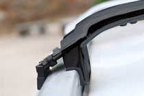 Honda HR-V 2014–2021 Takräcke (lastbågar) för integrerade takrails OEM (2 st) Grå foto 15